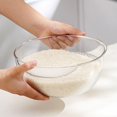 thumbnail image 1 of Colador de alimentos, colador de granos, colador de lavado, escurridor, grande, ligero, duradero, cesta de lavado de arroz para limpiar frutas, arroz, Blanco perfecl colador de arroz, 1 of 8