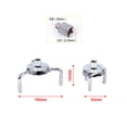 thumbnail image 1 of Wrench,Adjustable Two-way Oil Wrench Adjustable Two-way Filter Removal Tool Filter Wrench Adjustable Oil Filter Laoshe Buzhi Wrench Universal Wrench Siuke Universal, 1 of 5