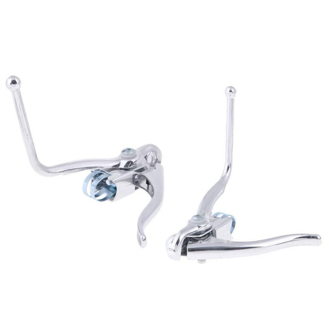 Almencla 1 Pair Road Bike Drop Bar Brake Levers Racing Double Control Handbrakes