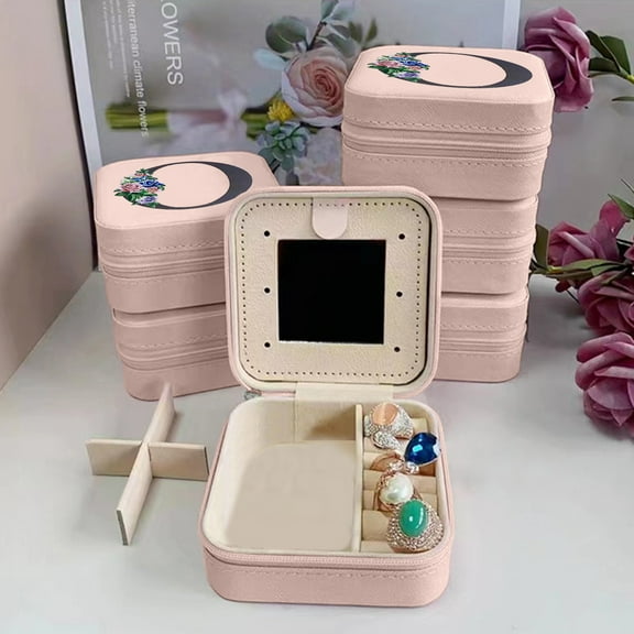 VOAVEKE Jewelry Box; Jewelry Boxes & Organizers Travel Jewelry Case For Women Girls, Small Travel Jewelry Case Mini Jewelry Travel Case For Girls Jewelry Box Travel Gifts Sunflower Gifts