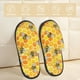 thumbnail image 2 of Fotbe Honeycombs Pantuflas Peludas para Mujer con Estampado, Zapatillas de Peluche, Zapatos de Invierno para Casa, Uso Interior y Exterior-Medium, 2 of 8