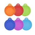 thumbnail image 2 of Homirary Pet Silicone Covers, Pet Food Can Lids, for Cat Dog Canned Food Storage, High Temperature Resistant, Dishwasher Safe, 6pcs, 2 of 8