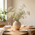 thumbnail image 5 of Leodye 12PCS Artificial Gypsophila Breathable Flower Bouquet Faux Bundle for Wedding Scene Home Indoor Tabletop Decor -11.81 IN, 5 of 6