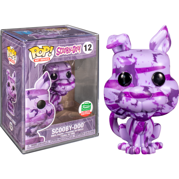 - Art Series Exclusive Funko POP Purple Includes Hard Stack #12 Scooby-Doo