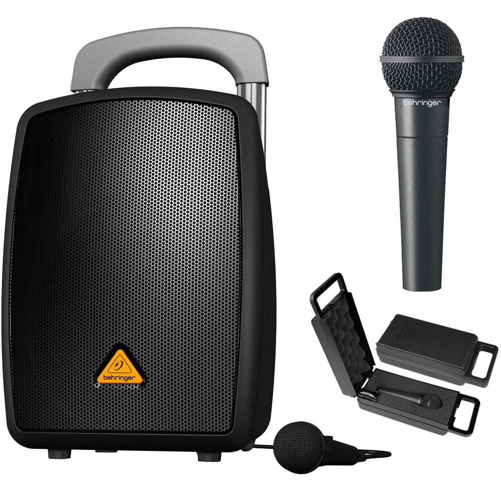 behringer mpa40bt pro portable pa system