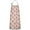 Pink Cow Scarf, variant on White Cow Heart Spot Pattern Apron-Garden Aprons for Women with Pockets-Cotton Linen Waterproof Kitchen Cooking Gardening Aprons Adjustable for Kitchen,Cooking,BBQ and Salon 33x27 Inch