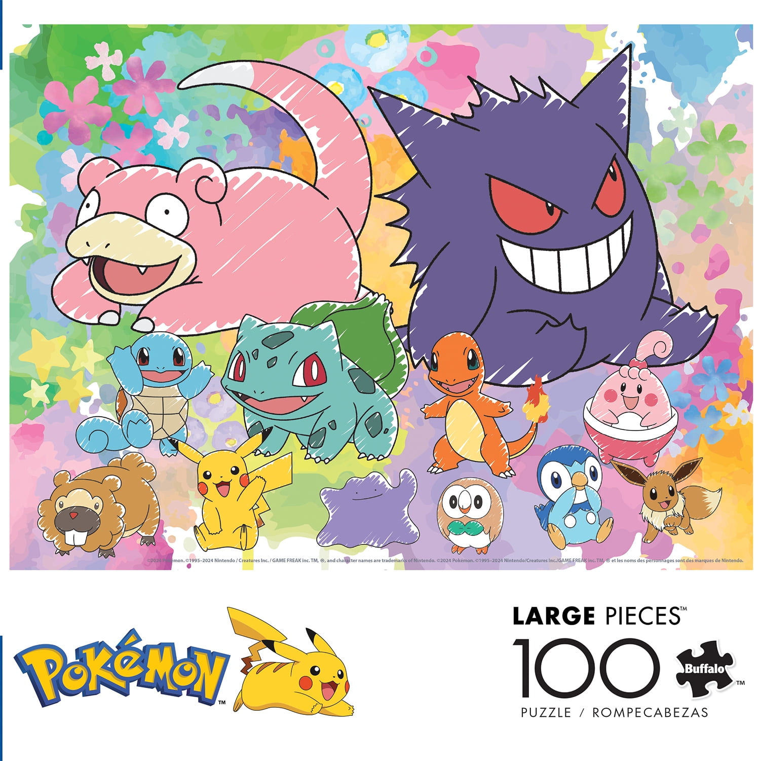 Buffalo Games Pokemon 100-Piece 15 x 11-inch Interlocking Jigsaw Puzzle for Children Ages 6+