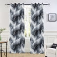 thumbnail image 5 of Blackout Curtains Window Curtain for Bedroom Living Room 1 Panel 82"x52" Rolling Cloud Marble, 5 of 8