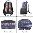 thumbnail image 6 of Yuyamidu Rugby School Backpack for Boys Girls 6-8 American Flag Kids Backpacks 4th Grade Elementary Middle School Backpacks 17 Inch Book Bags, 6 of 7