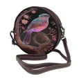 thumbnail image 2 of Lsque Bird4 Pattern Shoulder Bag – Microfiber Leather Crossbody with Detachable Strap & Handle Ring, Waterproof & Durable, Elegant Everyday Carry, 2 of 5