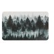 thumbnail image 2 of Fiudx Ofertas relámpago del día, solo en línea Mantel individual de cuero estilo bosque de alta calidad, mantel de mesa con aislamiento de alta calidad, mantel de mesa de tamaño pequeño, 2 of 5
