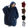 thumbnail image 3 of Sudadera Cobija Unisex Con Capucha Afelpada Calientita Suave, 3 of 3