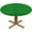 Grass Textured, variant on Grass Textured Round Tablecloth American Football Field Waterproof Oil-Proof Table Cover Table Cloth For Indoor Dining, Outdoor Picnic Parties, Camping ,Fits For Table 40-44" Inches
