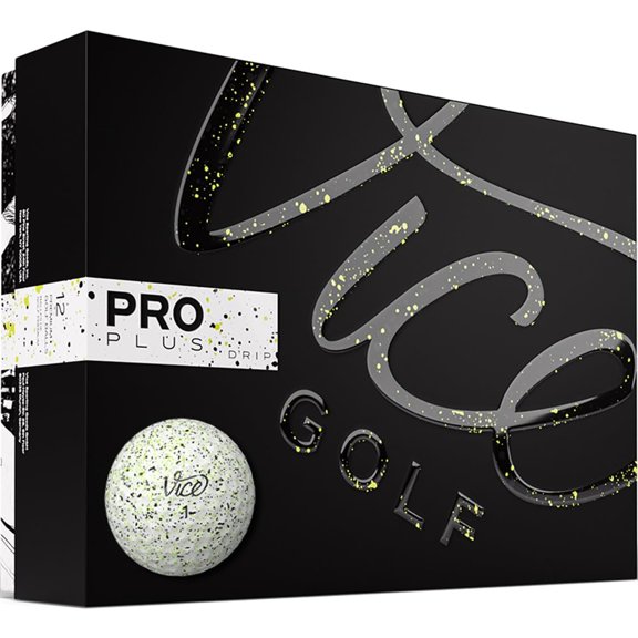 Pelotas de golf Vice Pro Plus Drip Version Drip Lime/Black