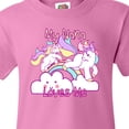 thumbnail image 4 of Inktastic My Nana Loves Me Unicorn Youth T-Shirt, 4 of 5