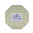 thumbnail image 2 of Voluspa 264715 12 oz 3 Wick Octagon Tin Candle, Coconut Papaya, 2 of 3