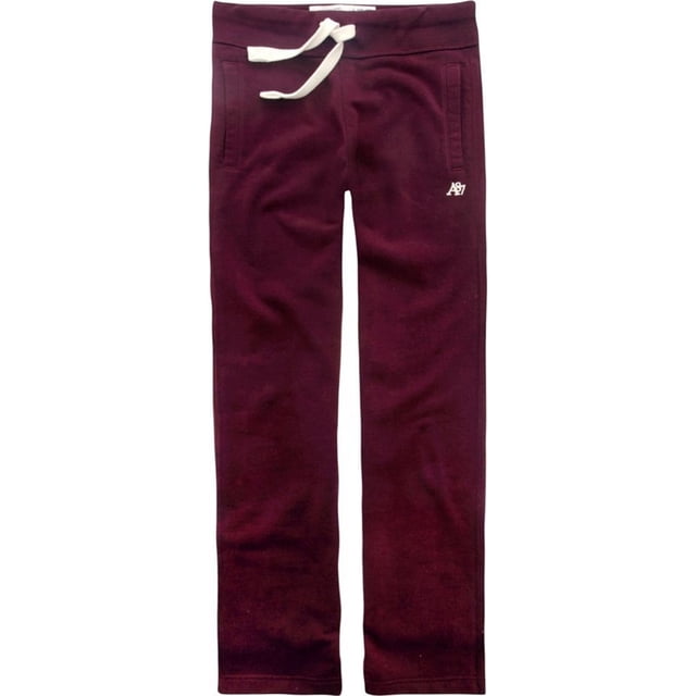 Aeropostale - Pantalones deportivos informales de forro polar para hombre, rojo, extragrande