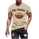 thumbnail image 2 of Tops para hombre, blusas y camisas de manga corta con cuello redondo para hombre, jersey informal con cuello redondo estampado para hombre, pantalones cortos deportivos para fitness, blusa de poliéste, 2 of 5