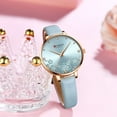 thumbnail image 3 of Curren Luxury Brand Women's Watches With Rhinestone And Flower Dial Quartz Leather Strap Charm Wristwatches For Ladies - Quartz Wristwatches, 3 of 6
