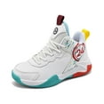 thumbnail image 2 of Kid's Basketball Shoes Boys Sneakers Girls Trainers Comfort High Top Basketball Shoes for Boys(Little Kid/Big Kid), 2 of 5