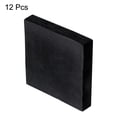 thumbnail image 3 of Uxcell 12pcs Rubber Anti-Vibration Pads, 50mm Square Vibration Isolation Mats, 10mm Thickness Non-Slip Rubber Blocks, 3 of 5