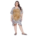 thumbnail image 1 of Oussum Robe Tunique pour Femmes, Manches Courtes 3/4, Caftan pour Dames, Robes Décontractées, 1 of 7