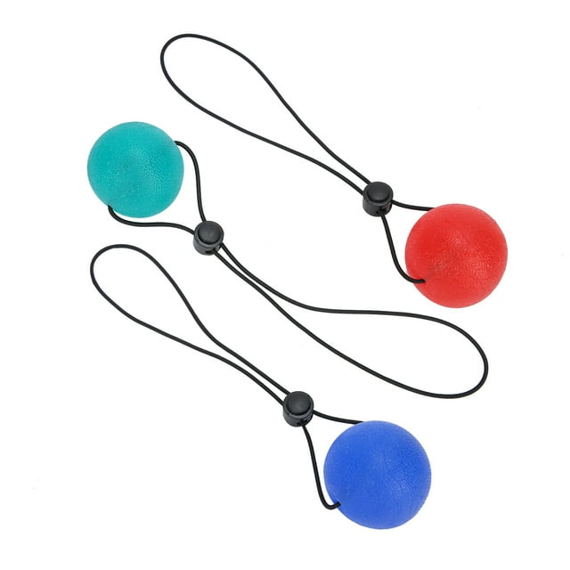 Pelota de ejercicio de mano Jadeshay 3 piezas de Pelota de agarre de silicona
