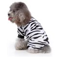 thumbnail image 5 of s 2 piezas de pijamas mixtos para el hogar para mascotas, ropa de invierno cálida para perros de cuatro patas, ropa de invierno de felpa, 5 of 5