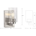 thumbnail image 4 of Progress Lighting - Goodwin - 1 Light Bath Vanity In Contemporary Style-8.37, 4 of 5