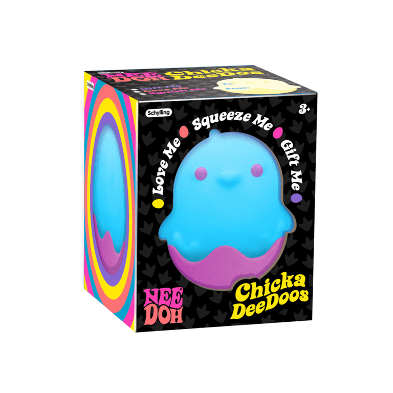 Schylling Nee Doh Stress Squeeze Ball, Anxiety Relief Fidget Toy