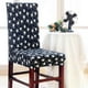 thumbnail image 2 of Moderno Spandex Stretch Short Comedor Funda para silla Funda protectora de asiento trasero corto para Estilo_7 Macarena Fundas para sillas de comedor, 2 of 8