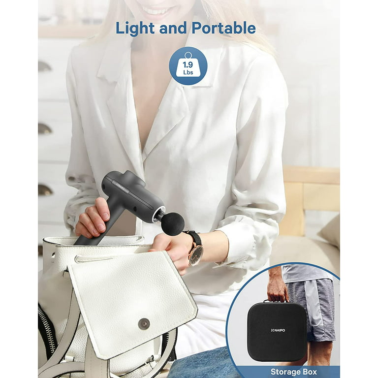  ENOWPO Portable Mini Massager, Rechargeable Device
