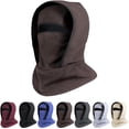 thumbnail image 1 of Outdoor Winter Warm Hat Neckband Integrated Cycling Mask,Neck Windproof Cold One-Piece Pullover Hat, 1 of 9