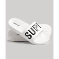 thumbnail image 2 of Superdry Mens Code Core Pool Sliders WHT/B-M, 2 of 4