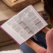 Kjv, Word Study Reference Bible, Leathersoft, Black, Red Letter, Comfort Print: 2,000 Keywords That Unlock the Meaning o, (Hardcover)