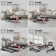 thumbnail image 3 of Set de tapetes para gimnasio BeMaxx de 18 piezas, espuma EVA, baldosas de 32 x 32 cm, 3 of 9