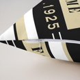 thumbnail image 5 of Football Throw Pillow Cover 20x20 Inch,Modern Ivory White Black Football Pillow Cover,Chic American Football Rugby Helmet Cushion Cover,Geometric Pillow Inserts Not Included, 5 of 6