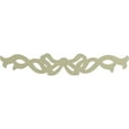 thumbnail image 4 of Ekena Millwork 17 1/8"W x 3"H x 7/8"P Versailles Large Ribbon with Bow Center Onlay, 4 of 6