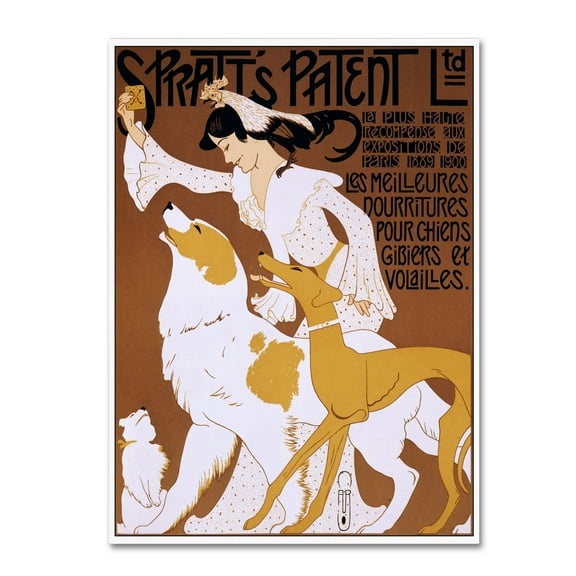 Vintage Lavoie 'Ads-0073' Canvas Art