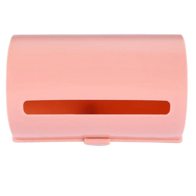 Caja de almacenamiento de bolsas de basura ANGGREK PP 13.5 x 8 x 8 cm verde azul rosa