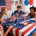 thumbnail image 4 of Linnome Independence Day Paper Plates 10 Pcs 9 Inch for Party Disposable Dinner Plates Multicolor#01, 4 of 6