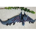 thumbnail image 5 of Large 34.25"L Fantasy Midnight Overwatch Dragon With Open Wings 3D Wall Plaque, 5 of 7