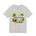 thumbnail image 3 of Party Time Summer Vibes Beach Life Adorable Unisex Jersey Short Sleeve Tee, 3 of 12