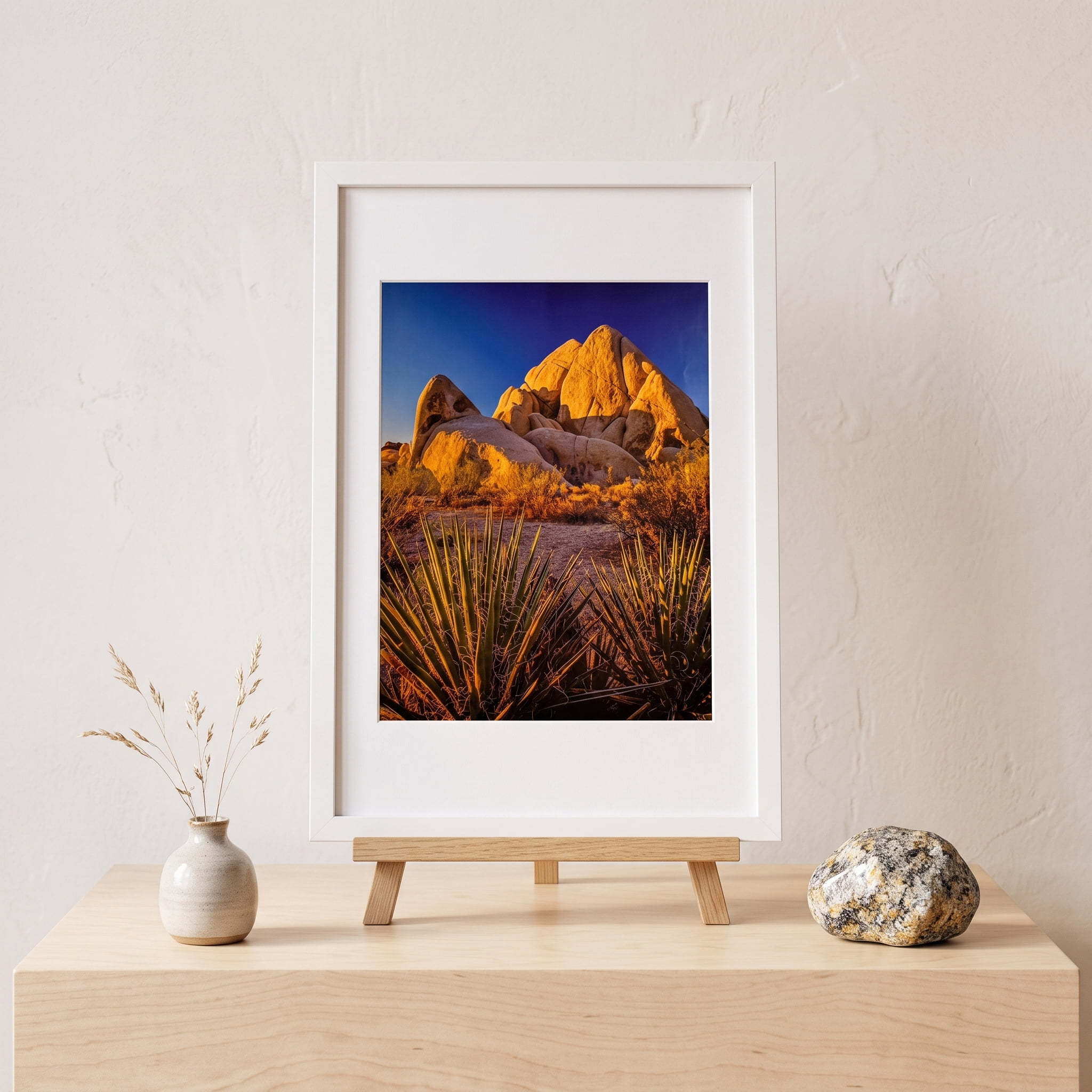 Picture Frame PVC White Frame 15.4W*3.1D*21.3H/8.8LB Wall Mount Display, Pack of 5