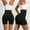 Black, variant on Black Women's Yoga Shorts, Women High Waist Tummy Bodyshaper Butt Lifter Bodyshorts Slimming Briefs,Women's Yoga Shorts M