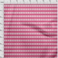 thumbnail image 3 of oneOone Cotton Poplin Twill Dark Pink Fabric Border Ethnic Craft Projects Decor Fabric Printed By The Yard 56 Inch Wide, 3 of 4