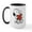 White/Black Inside, variant on CafePress - Snoopy On Heart Mugs - 15 oz Ceramic Large White Novelty Mug