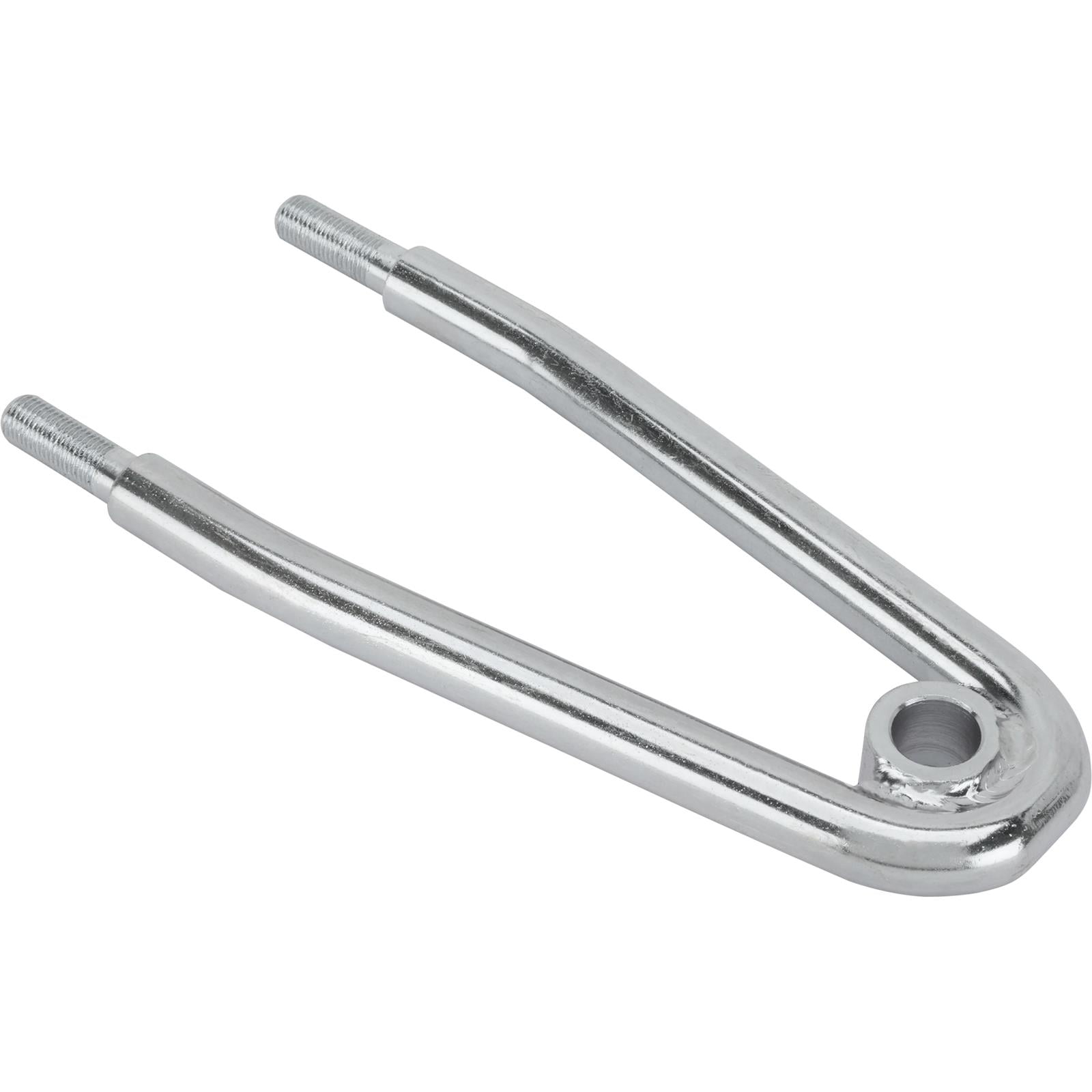 Speedway Motors Hoop Style Steering Arm Compatible With 1949-54 Chevy Spindles Zinc Plated Steel with 7 Degree Taper for Tie Rod End 3.125 Inch Bolt Spacing Steering Linkage
