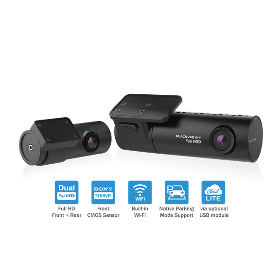 Blackvue DR590X-2CH Dash Cameras 32 gb 2 Channels / Dual Full HD 1080p @ 30 Fps 2 lb