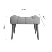 Zeon - Cream - New Cools - Pouffe